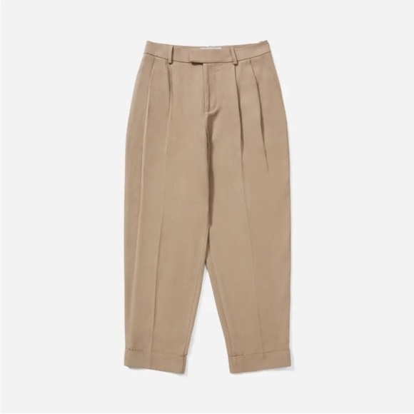 NWT New Everlane Put-together Pleat Pant Clay 00 - Picture 2 of 9